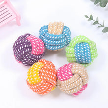 Cotton Rope Teeth Cleaning Dog Chew Toy 