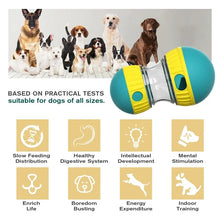 Interactive Rolling Dog Treat Dispenser Toy