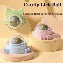 Wall Mounted Rotatable Catnip Lick Ball