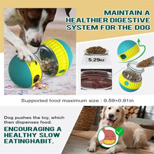 Interactive Rolling Dog Treat Dispenser Toy